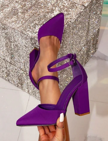 Pantofi SHEIN, mov