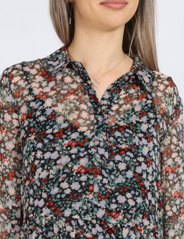 Rochie medie Vero Moda, floral print