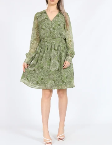 Rochie scurta Vero Moda, verde Verde