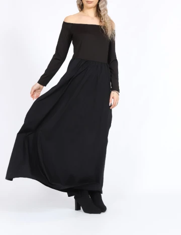 Rochie lunga Vero Moda, negru