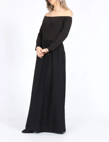 Rochie lunga Vero Moda, negru
