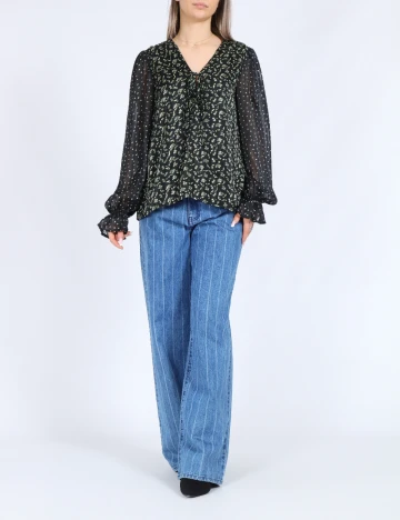 Bluza Vero Moda, negru Negru