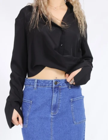 Fusta Vero Moda, albastru