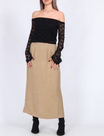 
						Fusta Vero Moda, maro deschis