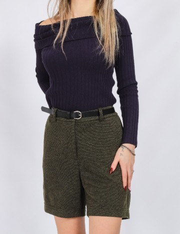 Pantaloni scurti Vero Moda, kaki