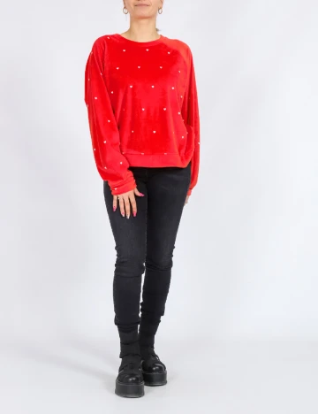 Bluza Vero Moda, rosu