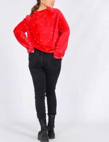 Bluza Vero Moda, rosu