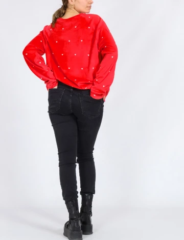 Bluza Vero Moda, rosu