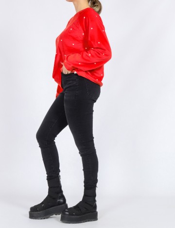 Bluza Vero Moda, rosu