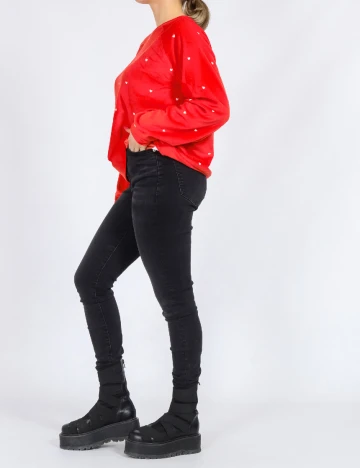 Bluza Vero Moda, rosu