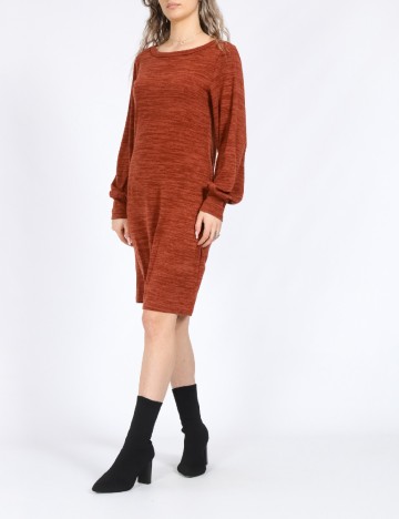 Rochie scurta Vero Moda, caramiziu