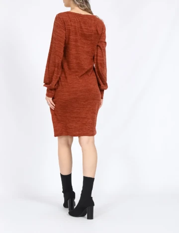 Rochie scurta Vero Moda, caramiziu
