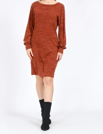 Rochie scurta Vero Moda, caramiziu