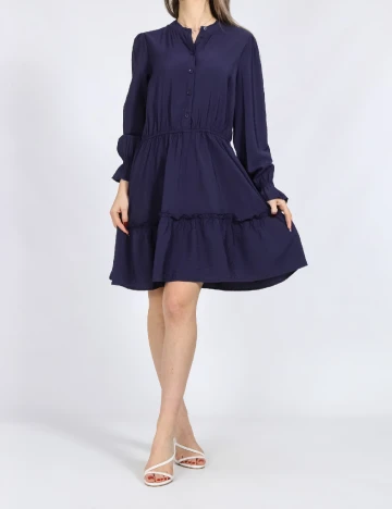 Rochie scurta Vero Moda, bleumarin Albastru