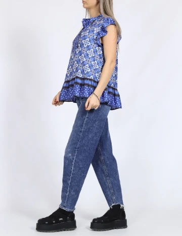 Bluza Vero Moda, albastru Albastru