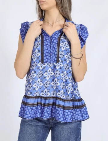 Bluza Vero Moda, albastru Albastru