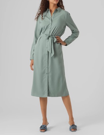 
						Rochie medie Vero Moda, verde