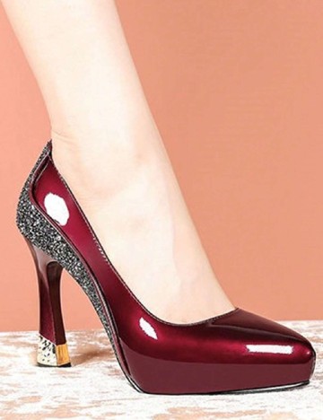 Pantofi SHEIN, rosu