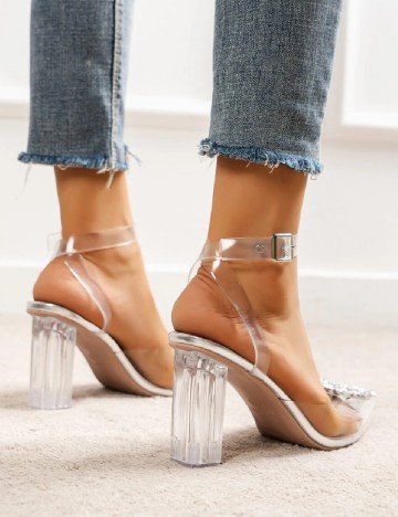 Pantofi SHEIN, transparent