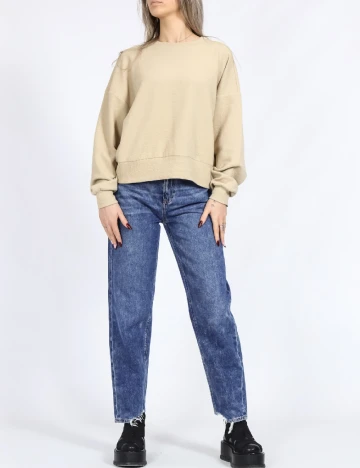 Bluza Only, crem Crem