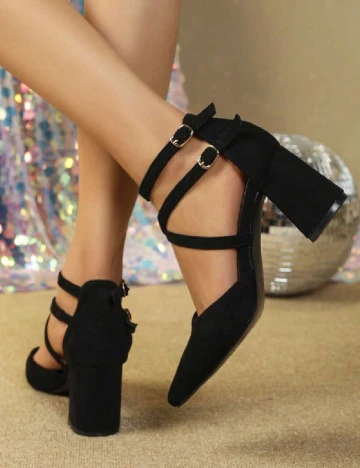 Pantofi SHEIN, negru