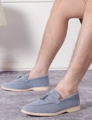 
						Mocasini SHEIN, albastru