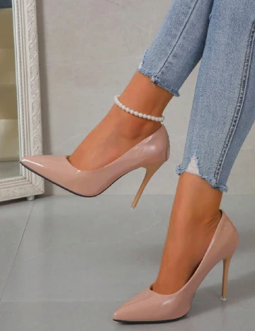 Pantofi SHEIN, roz pudra