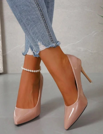 Pantofi SHEIN, roz pudra