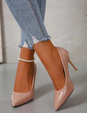 Pantofi SHEIN, roz pudra