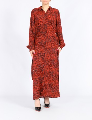 
						Rochie lunga Only, rosu