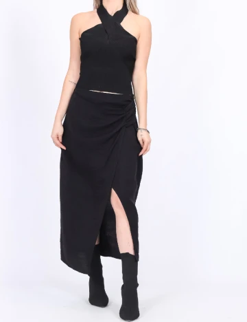 Fusta Only, negru Negru