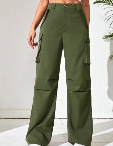 Pantaloni SHEIN, verde