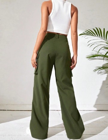 Pantaloni SHEIN, verde