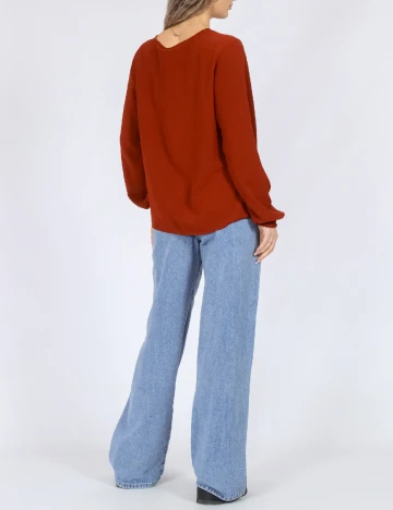 Bluza Vero Moda, maro