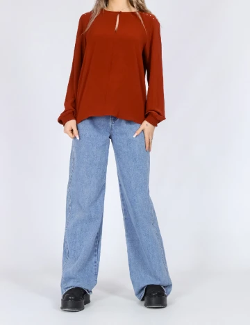 Bluza Vero Moda, maro