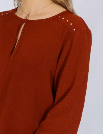 Bluza Vero Moda, maro