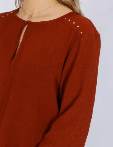 Bluza Vero Moda, maro