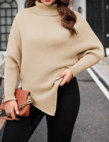 
						Pulover SHEIN CURVE, crem