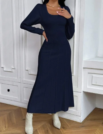Rochie lunga SHEIN, bleumarin