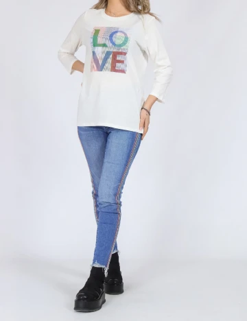 Bluza s.Oliver, alb