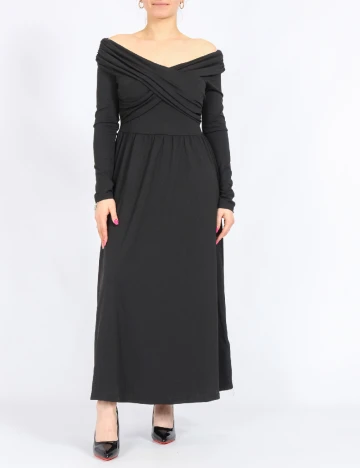Rochie medie Dazy, negru Negru