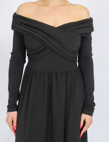 Rochie medie Dazy, negru Negru