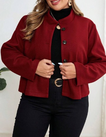 Jacheta SHEIN CURVE, rosu