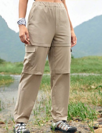 
						Pantaloni In My Nature, maro