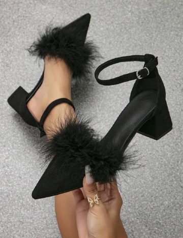 Pantofi SHEIN, negru