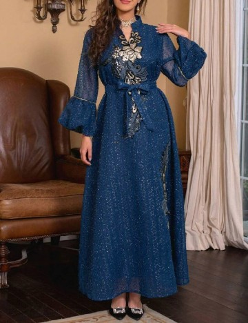 
						Rochie lunga SHEIN, bleumarin