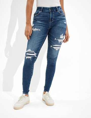 
						Blugi American Eagle, albastru