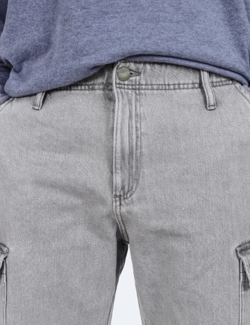 Blugi Jack&Jones, gri