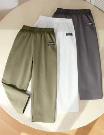 Set pantaloni 3 perechi Shein Kids, mix culori