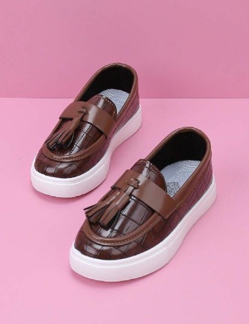 
						Mocasini Shein Kids, maro